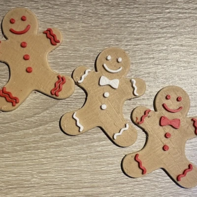 Mô Hình Người Bánh Gừng Trang Trí