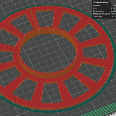 Miếng độn cuộn cho Bambu labs AMS xài với filament Polymaker 750g