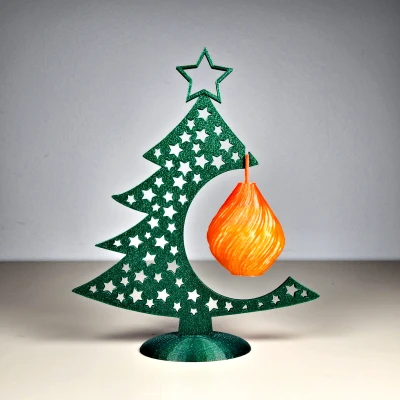 Cây Hiển Thị Quả Châu Giáng Sinh Hình Sao