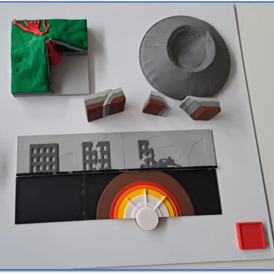 Tấm Địa chất 2 - Tài liệu in và học tập