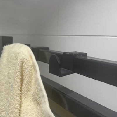 Kệ treo khăn cho bộ tản nhiệt phòng tắm