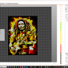 Bob Marley Hueforge Sơn bằng Filament - Thumbnail 6