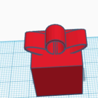 Móc Treo Cây Thông Noel Hình Hộp Quà