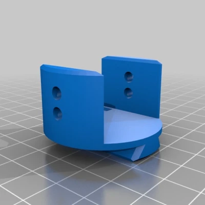 Kẹp tâm camera cho CNC cán 7mm