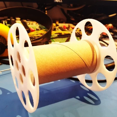 Cuộn Dây Từ Hộp Giấy Vệ Sinh V2 (Có Thêm Mã Nguồn OpenSCAD)