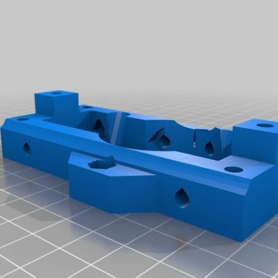 Chỉnh sửa Xcarriage để gắn bộ đùn Mendel vào đầu đùn BFB