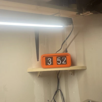 Vỏ Hộp Cho Đồng Hồ Flip Clock