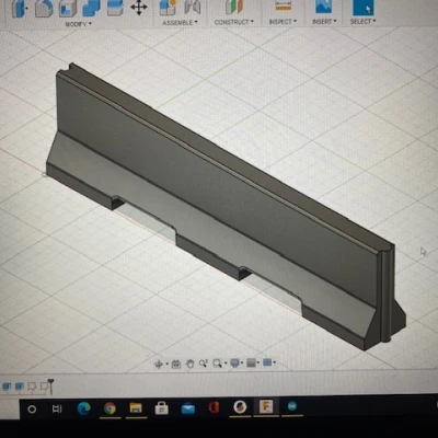 Vách ngăn kiểu hộ lan đường cao tốc (Jersy Barrier)