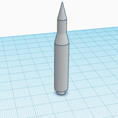 Mô hình Tên Lửa Để In 3D