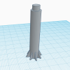 Mô hình Tên Lửa Để In 3D - Thumbnail 4
