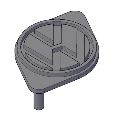 Chụp Ốp Điện Thoại Xe Volkswagen Golf Zin