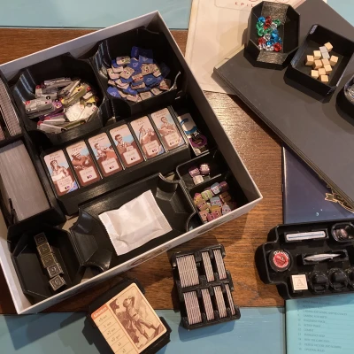 Bộ Organizer Insert cho Nemo's War 2e (Bản gốc và 3 bản mở rộng)