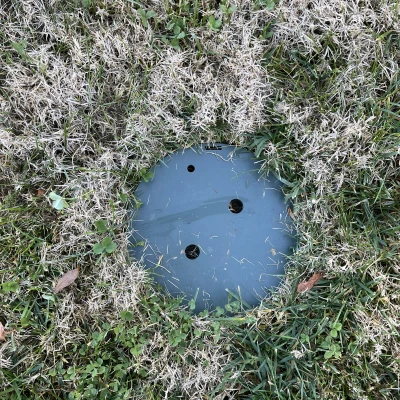 Nắp Hộp Thoát Nước Vòng Tròn Cho Máy Tưới Cây