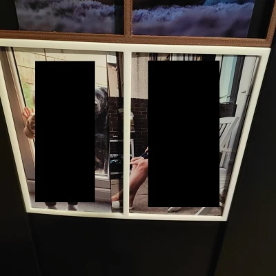 Khung ảnh gắn cho tủ Ikea Brimnes