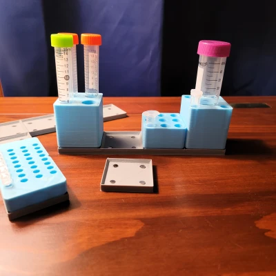 BenchBloc - Hệ thống giá đỡ ống nghiệm bằng nam châm