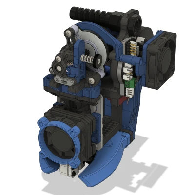 Đầu in EVA cho Voron Trident