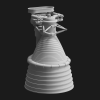Mô hình 3D Động cơ F-1 Tên lửa Saturn V - Thumbnail 6