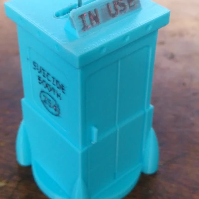 Móc Khóa Trang Trí Cây Thông Noel "Suicide Booth" Futurama