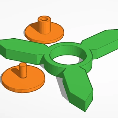 Con Quay Fidget Spinner "try spiner"