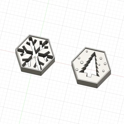 Khuôn Cắt Bánh Quy & Đóng Dấu Giáng Sinh Dễ Thương (Cây Thông, Tuyết, Mèo, Chó)