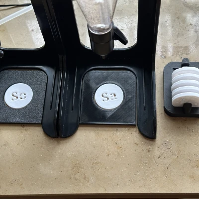 Memo-Tokens: Thứ Hai đến Chủ Nhật - Có Đế