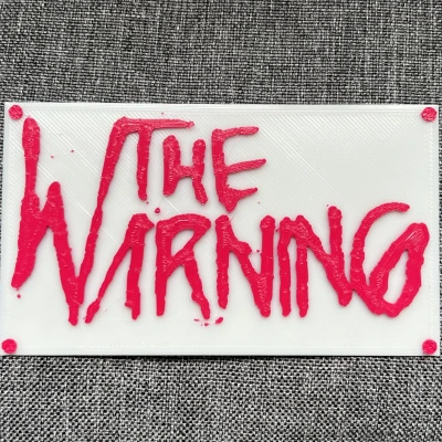 Biển Logo Cảnh Báo "The Warning"