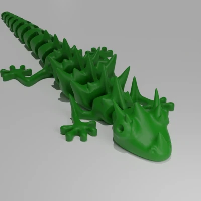 Thằn Lằn Khớp Nối Có Gai