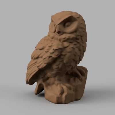 Tháp Nến Giáng Sinh Kim Tự Tháp - Cú Tuyết (Hedwig) có đế phẳng