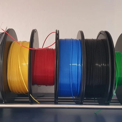 Giá Đỡ Cuộn Filament Thực Tế Có Thanh Kim Loại