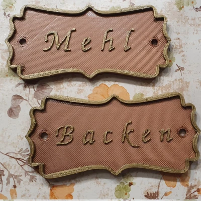 Bảng Hiệu Phong Cách Baroque