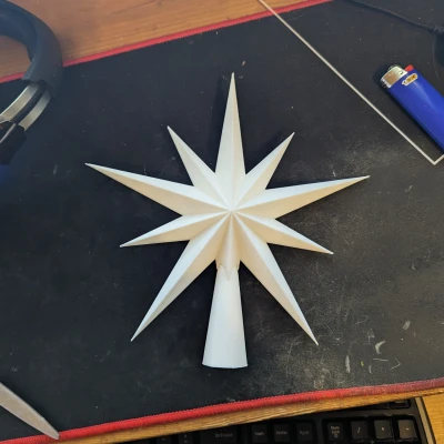 Ngôi Sao Trang Trí Cây Thông Noel