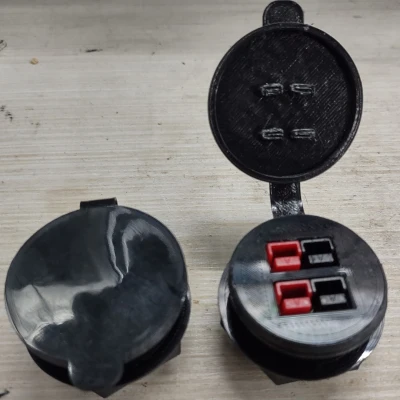 Gioăng và Nắp Gắn Bảng Chuyển Đổi Anderson PowerPole