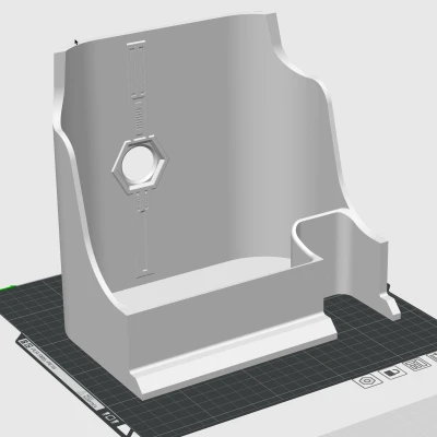 Thùng Rác Bambu Lab A1 - Phiên Bản Cổng Xả Nhiệt Ngôi Sao Chết