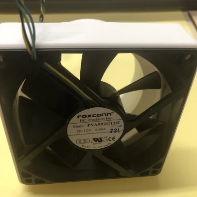 Ống Che Quạt Hút Cho Quạt 92mm