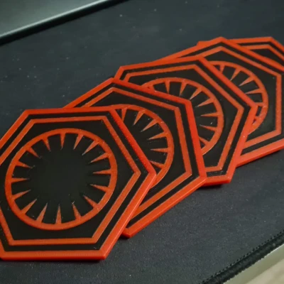 Star Wars - First Order - Đế lót ly đa sắc