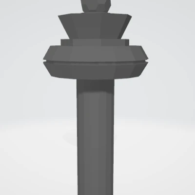 Tháp Sân bay Hanover (Tỉ lệ 1:100)