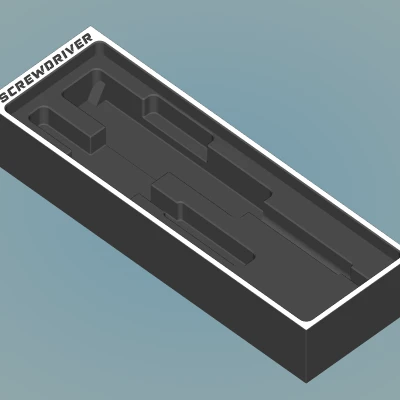 BaBo organizer insert giữ tua vít (6x2)
