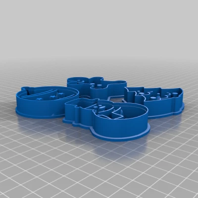 Bộ Khuôn Cắt Bánh Giáng Sinh