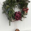 Móc treo vòng nguyệt quế Giáng Sinh cho cửa trước - Thumbnail 1