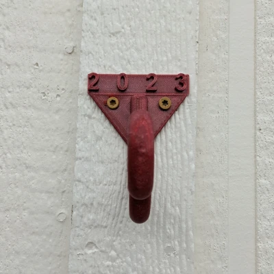 Móc treo vòng nguyệt quế Giáng Sinh cho cửa trước