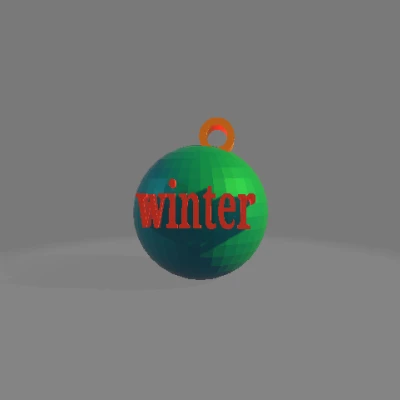 Móc Khóa Trang Trí Mùa Đông