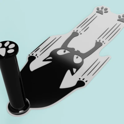 GIÁ ĐỠ GIẤY VỆ SINH HÌNH CON MÈO