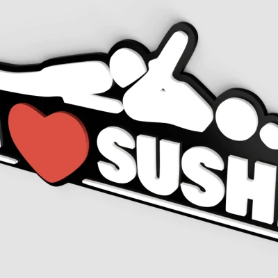 MÓC KHÓA SUSHI NGỘ NGHĨNH