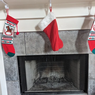 Móc treo vớ Giáng sinh cho Bệ lò sưởi