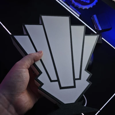 Hộp đèn Art Deco - AMS