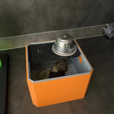 Hộp đập cà phê cho viên nang tái sử dụng