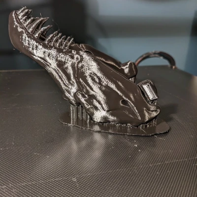 Hộp sọ T-Rex có cả Hàm