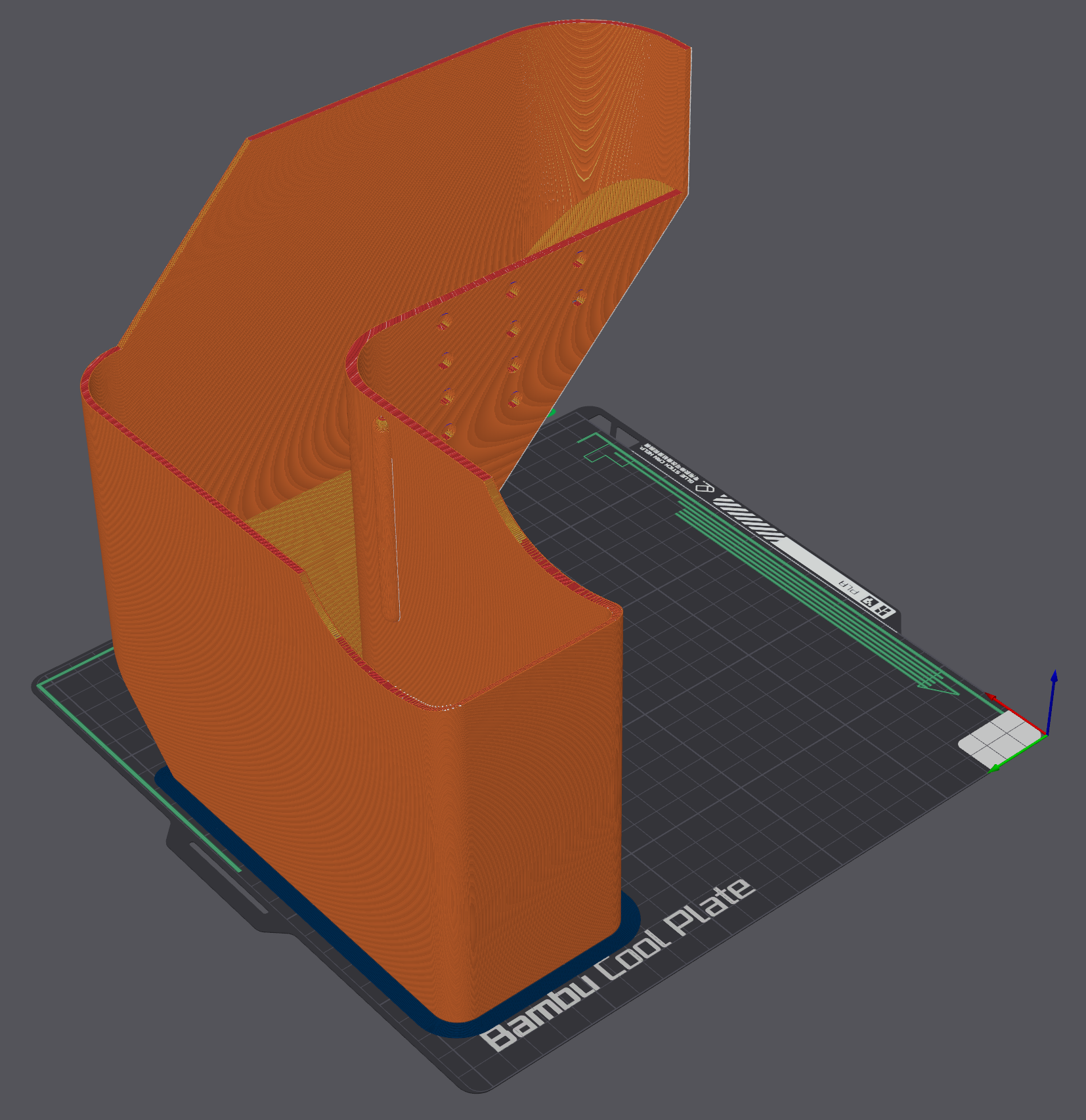 Phễu Xả Rác Bambu Nam Châm 6x2mm Remix