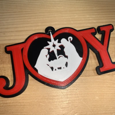 Trang Trí Giáng Sinh Niềm Vui - Chúa Hài Đồng/Mẹ Maria/Thánh Giuse