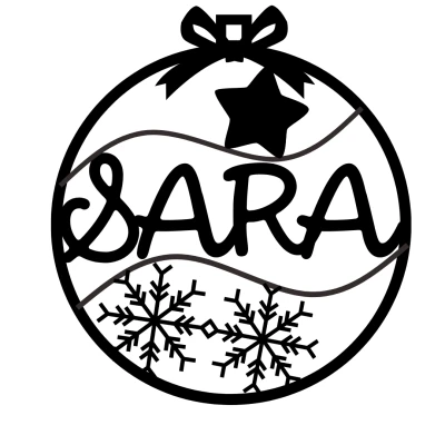 QUẢ CẦU NOEL SARA ESFERA